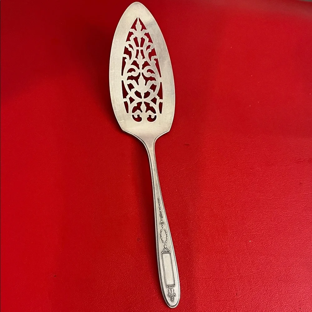 Community Grosvenor Silverplate Pie Server, Flat Handle